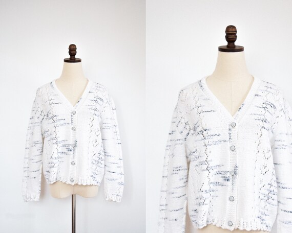knit cotton cardigan cardigan | xs/s