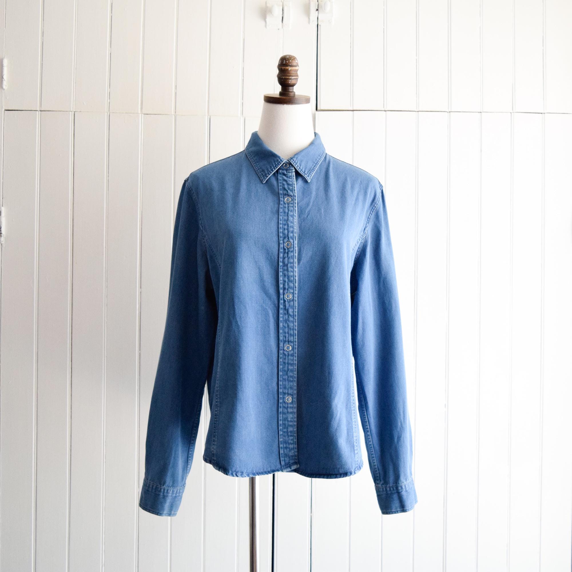Kapital Denim Shirt - Etsy Canada