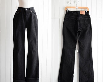 black levis jeans | 26w | made in canada