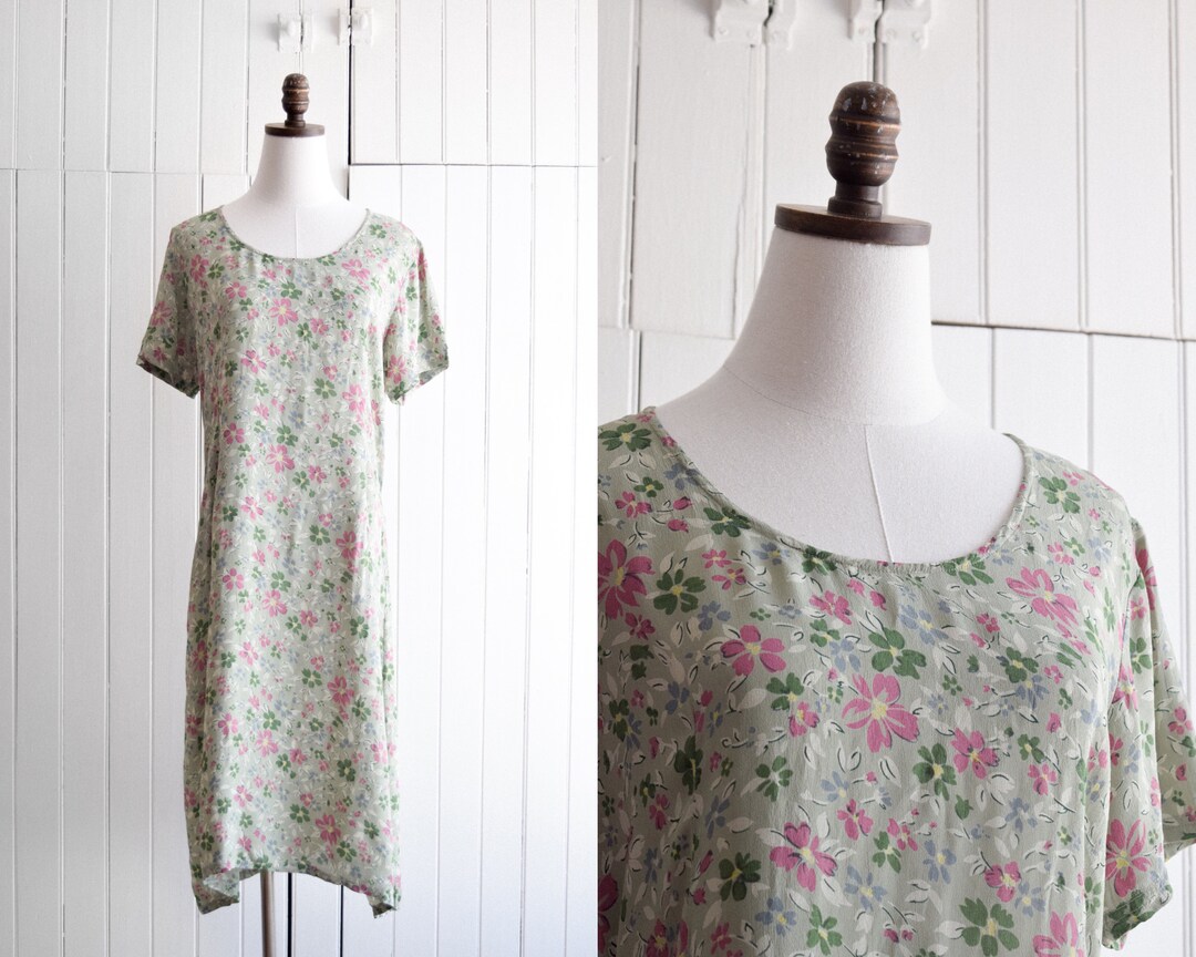 Sage Green Flowy Midi Skirt  Possibly Made Of Polyester main image 1