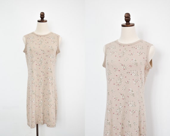 sporty floral tank dress | xl