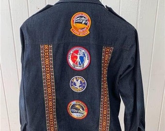 Denim Lab Coat - Etsy