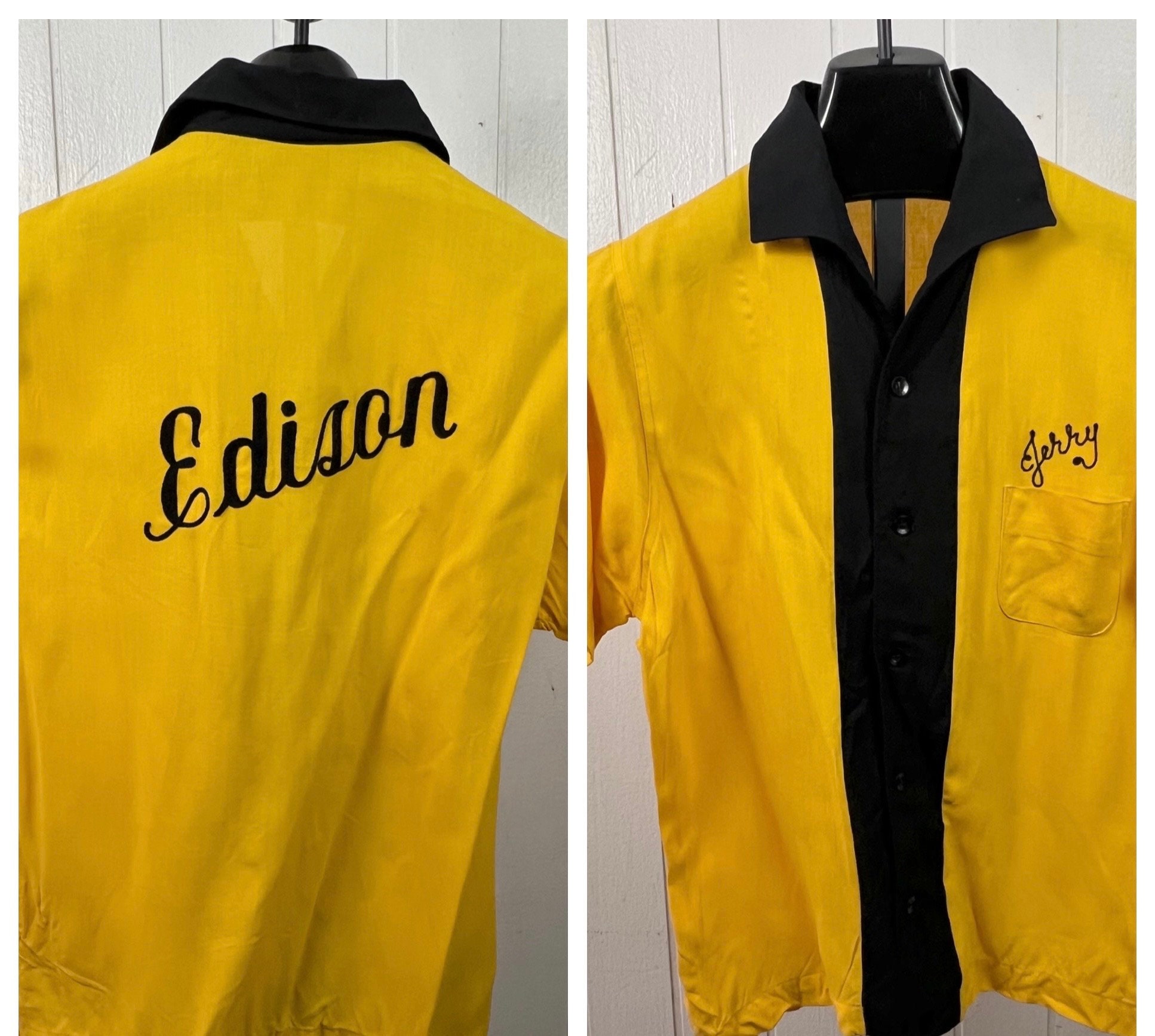 Vintage Ten Strike by King Louie Bowling Shirt Sz Med 1960's