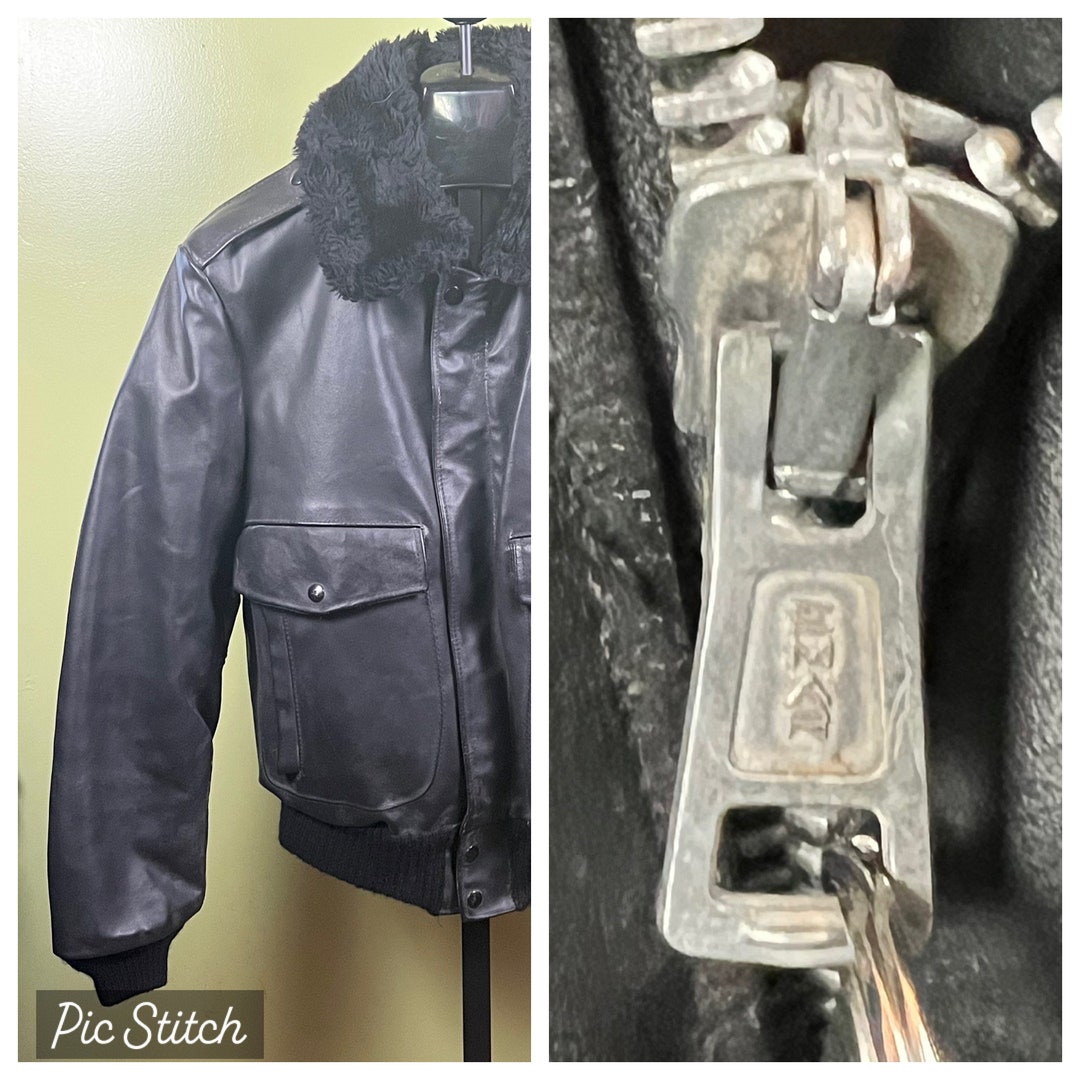 Vtg 1960 Leather Bomber Jacket Unbranded Leather Sz 40 Black Lined EMAR - Etsy Vtg 1960 Leather Bomber Jacket Unbranded Leather Sz 40 Black Lined EMAR - Etsy