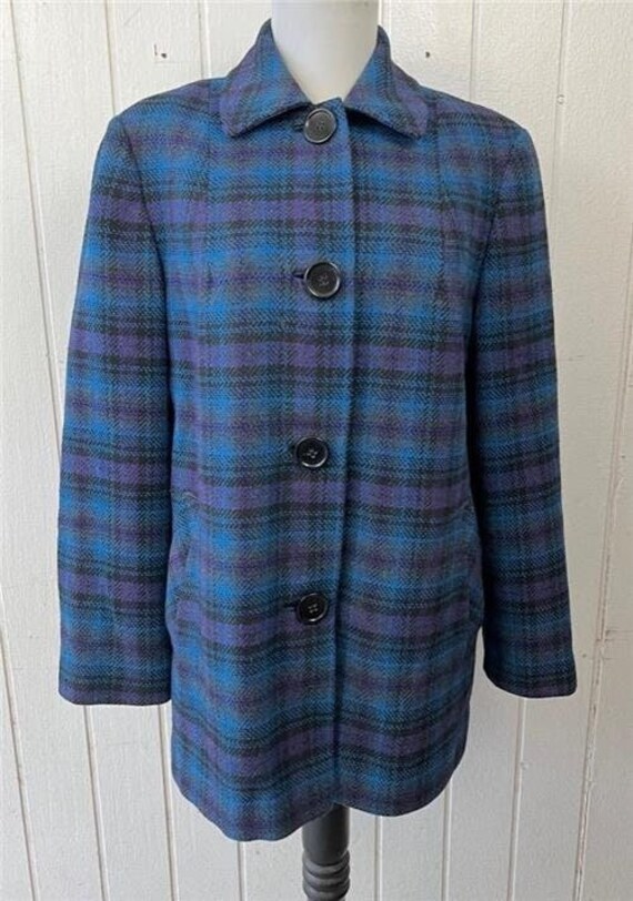 Vtg Pendleton Jacket Coat sz Large Women's 1970's 