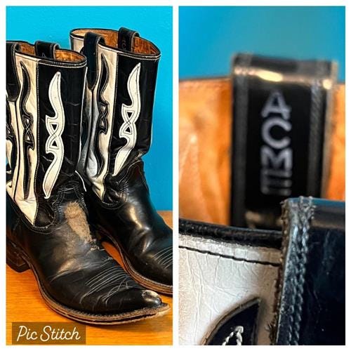 1950s Cowboy Boots - Etsy