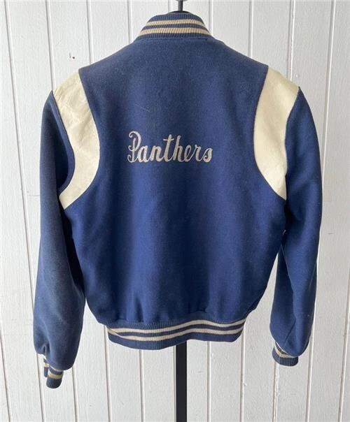 アウターその他 SOMEWHERE BUTTER. 90s Vintage Varsity Jumper Navy S4FJP02NVF Vtg 50's BUTWIN Letterman Jacket Sz Small / 38 Navy & White