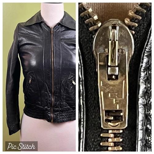 vintage leather jacket 1950s1960s　襤褸 Vintage 1960s 1970s Perfecto By Schott Bros. Leather