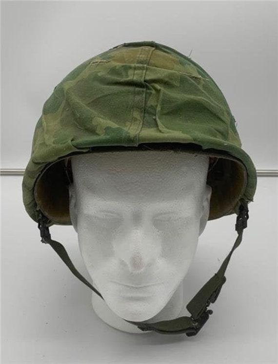Vietnam War US Army M1 Helmet and Liner Swivel Bal