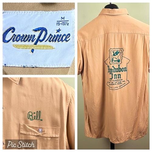 Crown Prince Bowling Shirt - Etsy Crown Prince Bowling Shirt - Etsy