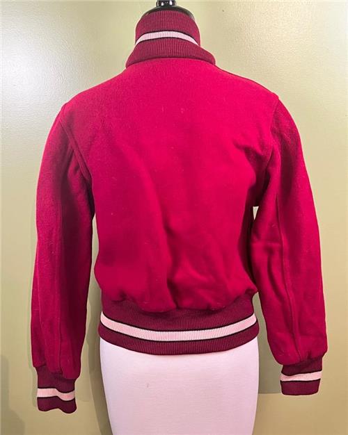 ジャケット・アウター 50s Lasley Knitting Wool Varsity Jacket Vtg
