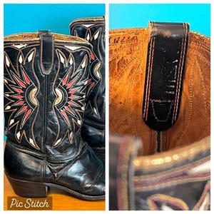 Vintage Acme Cowboy Boots 9.5 - Etsy display picture 3