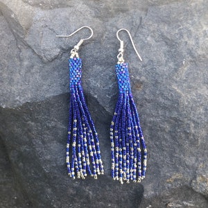Royal Blue Tassels