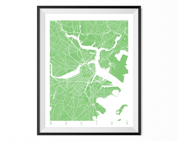 Mapa de boston ciudad