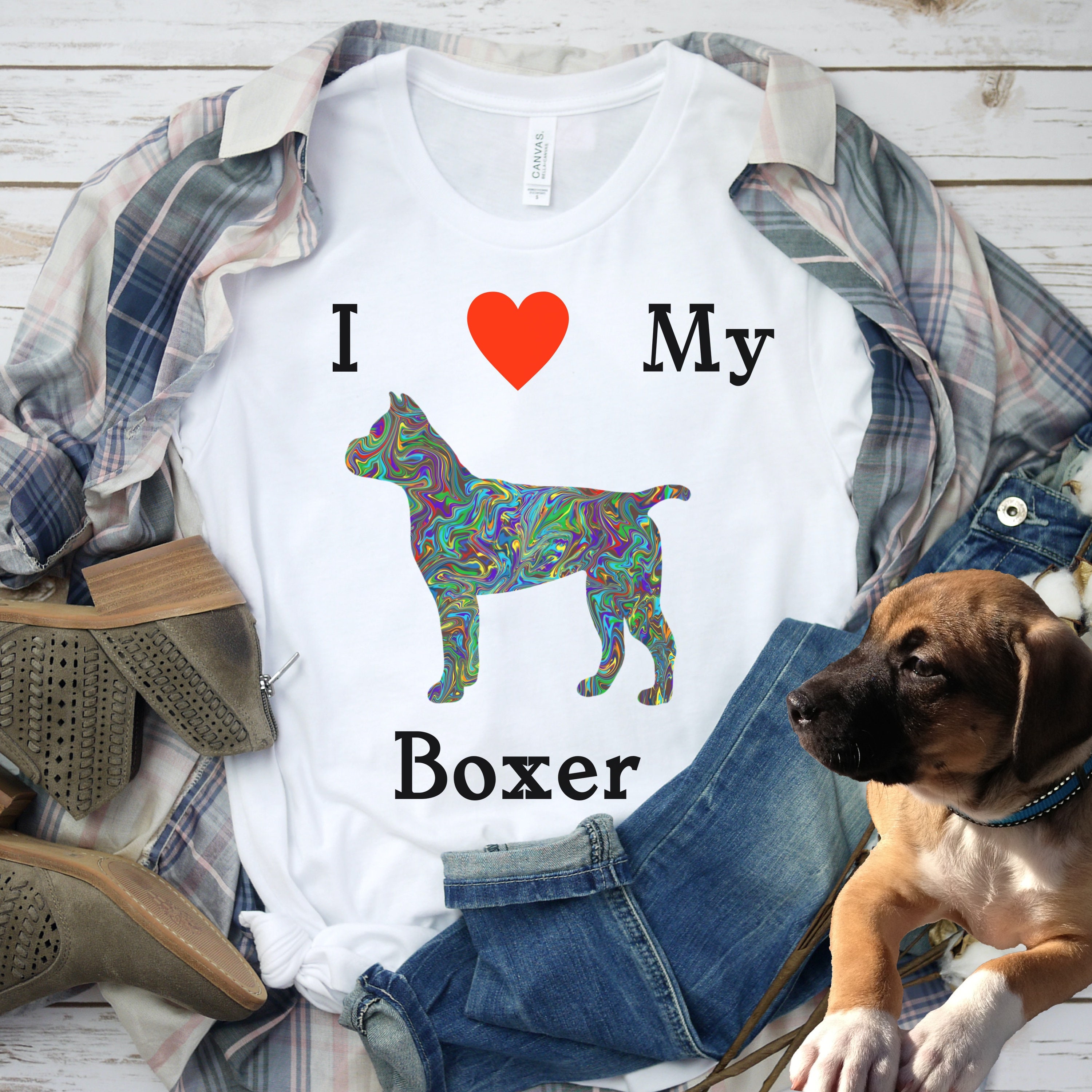 Boxer Shirt for Women / Boxer Shirt for Men / Boxer TShirt / Etsy