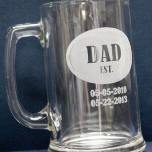 Custom Engraved Beer Mug