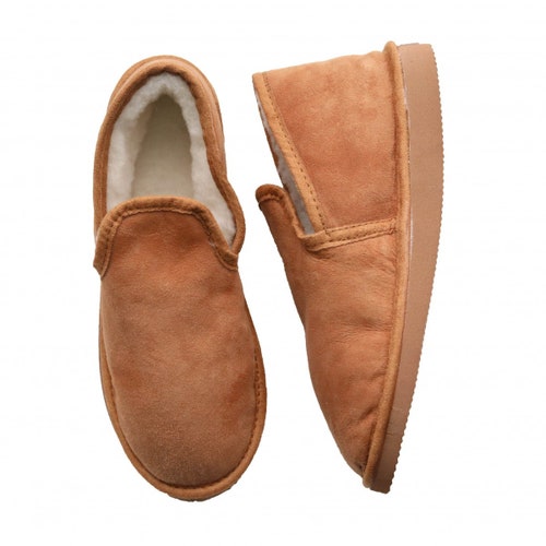 sheepskin mens slippers uk