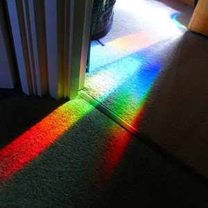 SUN CATCHER / RAINBOW Maker, Makes Giant Rainbows Across Your Room Using The Sun image 2
