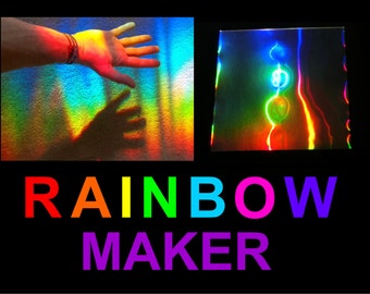 SUN CATCHER / RAINBOW Maker, Makes Giant Rainbows Across Your Room Using The Sun