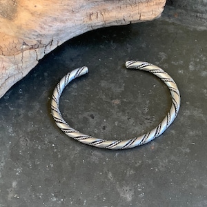 Vintage Sterling Silver Twisted Cuff from American Southwest
