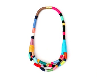 Bunte Statement Kette