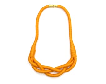 Mustard Necklace For Women, Unique Gifts For Her