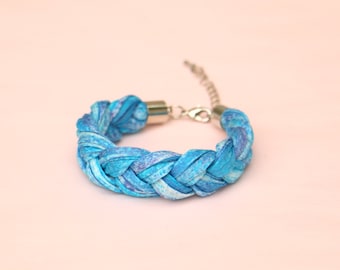 Pulsera Azul Mar Para Mujer