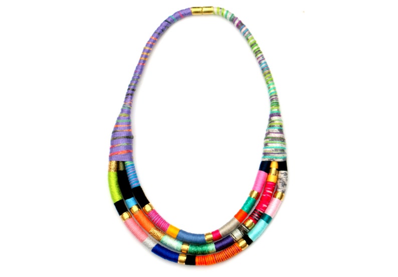 Statement Designer Necklace For Women, Unique Gifts For Her image 1