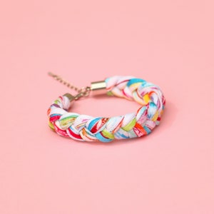 Braided Cotton Bracelet For Women