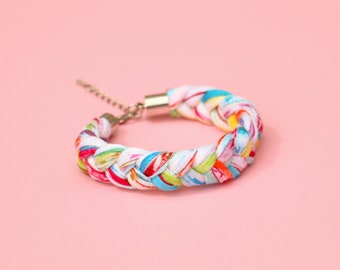 Braided Cotton Bracelet For Women