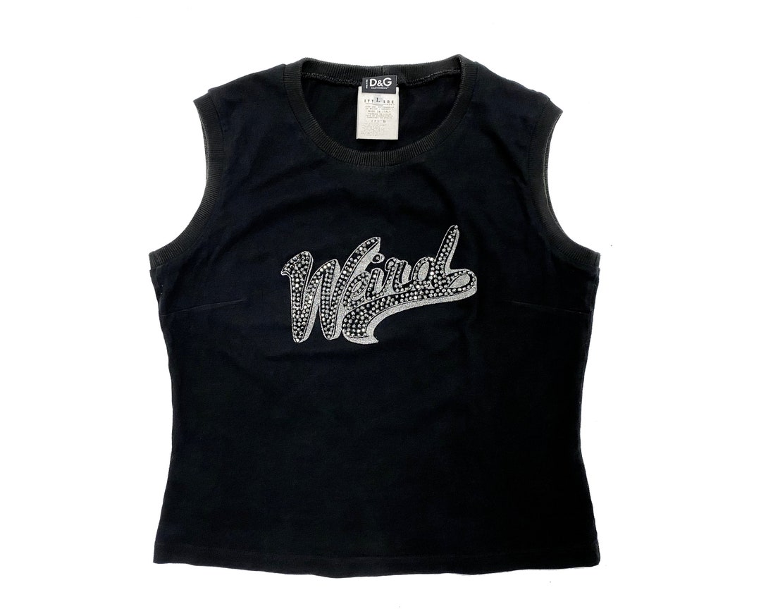 2000s Dolce & Gabbana, Y2k Rhinestones Top, Dolce Gabbana Vintage, Dolce Gabbana Weird Top, Y2k Dolce and Gabbana, Y2k Muscle Top - Etsy 2000s Dolce & Gabbana, Y2k Rhinestones Top, Dolce Gabbana Vintage, Dolce Gabbana Weird Top, Y2k Dolce and Gabbana, Y2k Muscle Top - Etsy