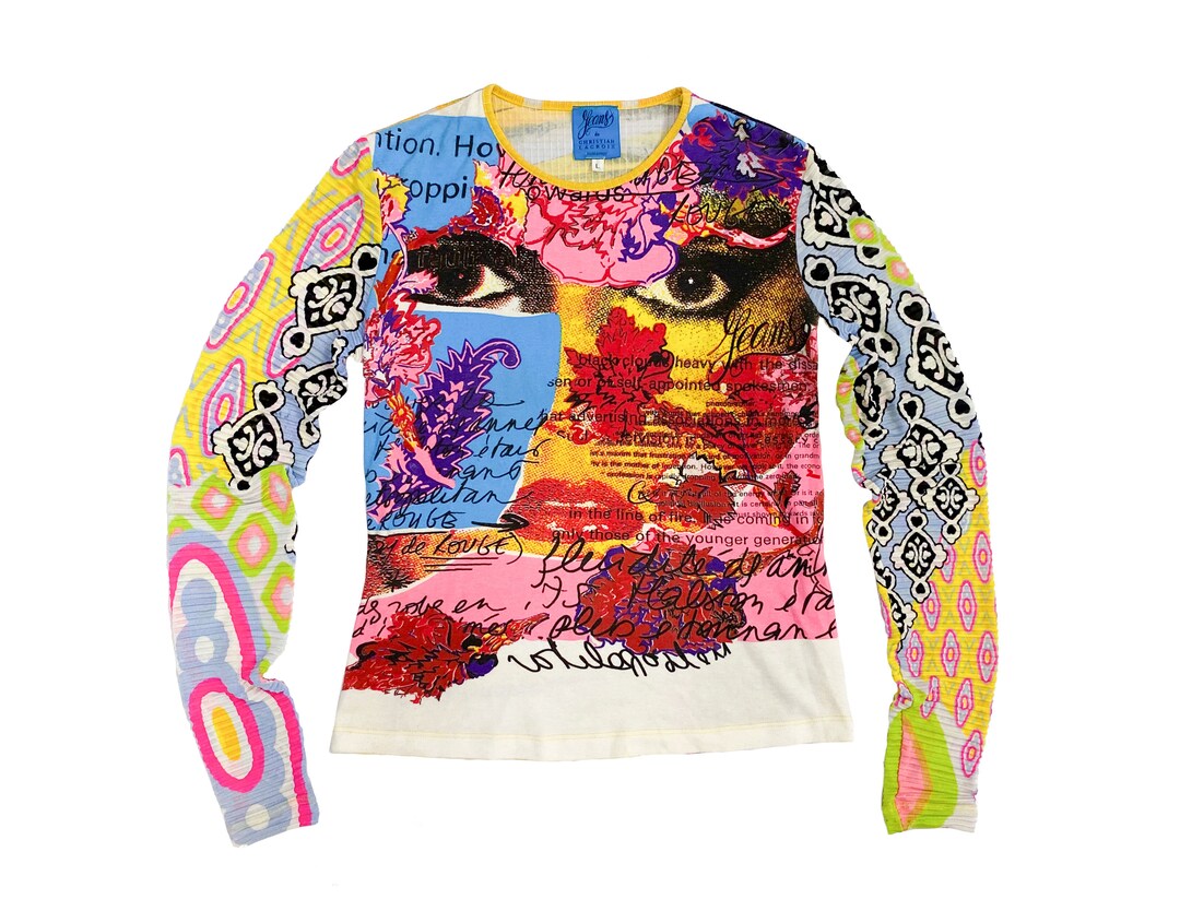 Blouse Chemisier Desigual By Lacroix Taille L - Neuve Avec étiquettes, Style Coloré Et Unique, Espagne