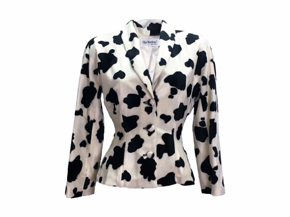 Cow print, cow print blazer, 90s clohing, y2k clot