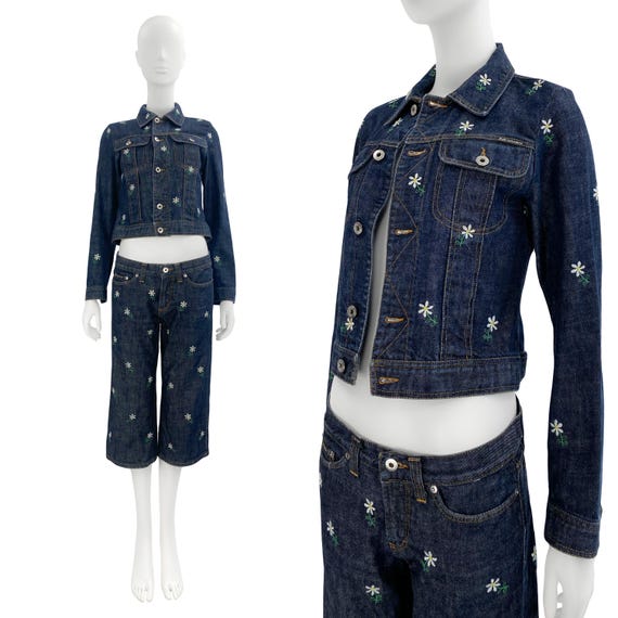 Dolce & Gabbana D&G Y2K ドルガバ クロップド デニム