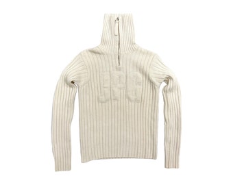 Gaultier Junior Sweater, 90s Pure Wool Sweater Dress, Turtleneck 
