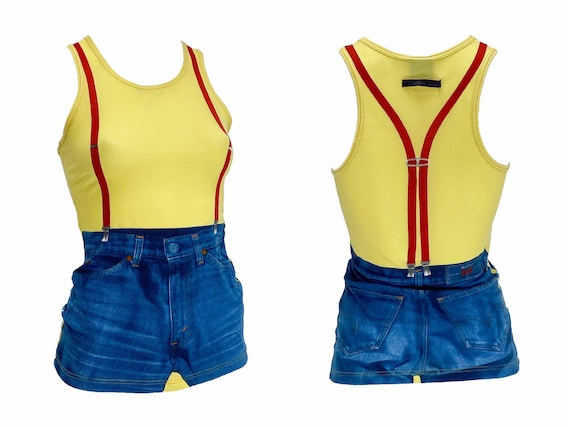 1990s Jean Paul Gaultier, Gaultier Suspenders, Gaultier