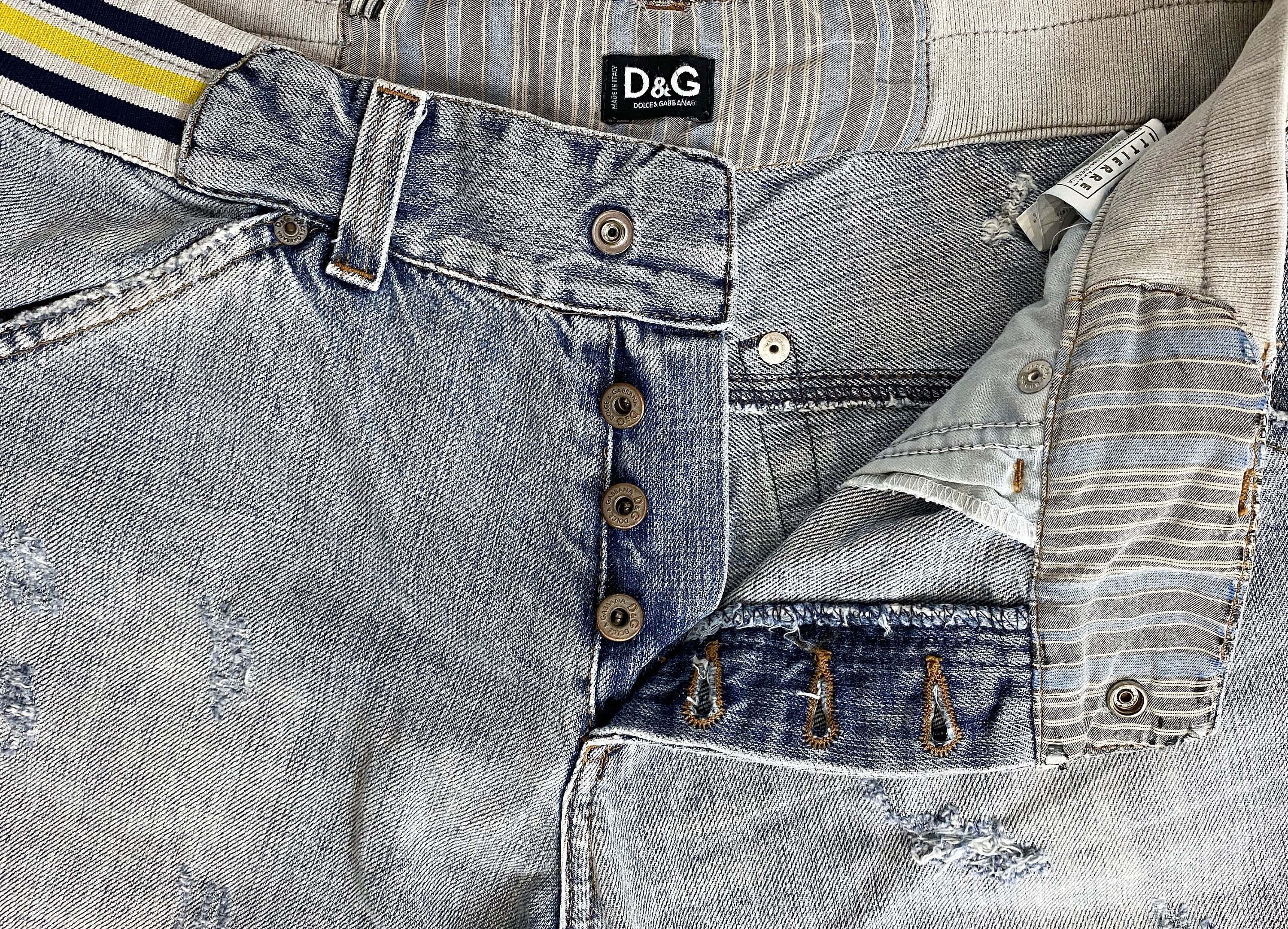 Dolce Gabbana Vintage, D&G Baggy Jeans, Dolce and Gabbana Dolce Gabbana Vintage, D&G Baggy Jeans, Dolce and Gabbana