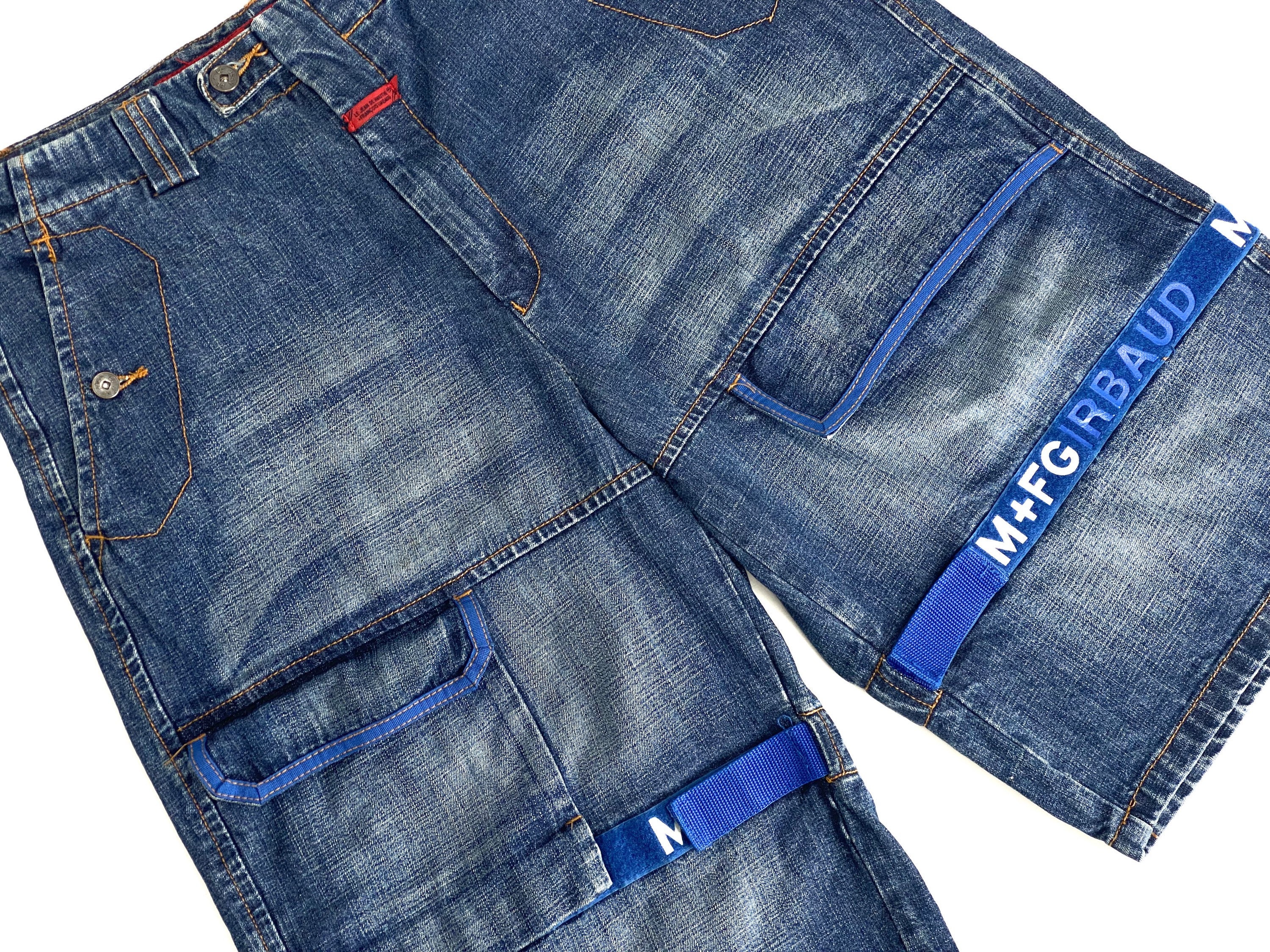 2000s Marithé + François Girbaud Flared Low Waist Jeans