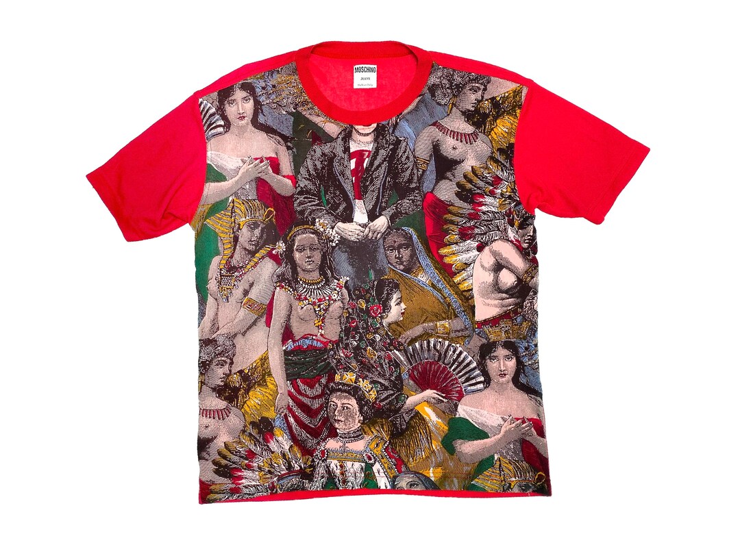 Vintage Moschino, 90s Moschino T-shirt, Feminist Print Vintage Moschino, 90s Moschino T-shirt, Feminist Print