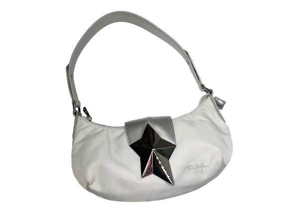 Thierry Mugler, nylon shoulder bag, Thierry mugler