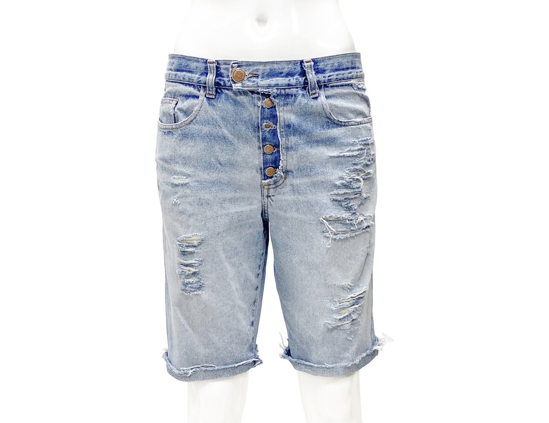 1990s Jean Paul Gaultier 90s Gaultier Jean's Distressed - Etsy