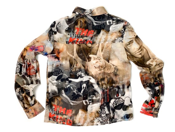 Galliano blouse, John Galliano Silk Blouse, Y2k Cl