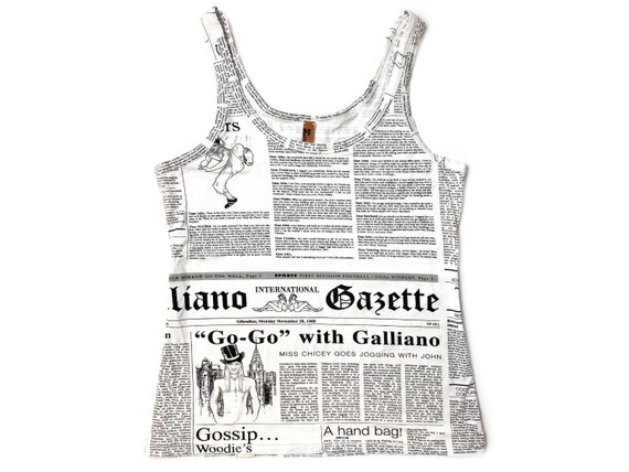 Galliano gazette, galliano newspaper print, gallia