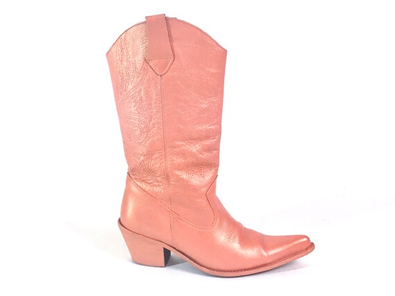 Western boots, Metallic cowboy boots, pearlized co