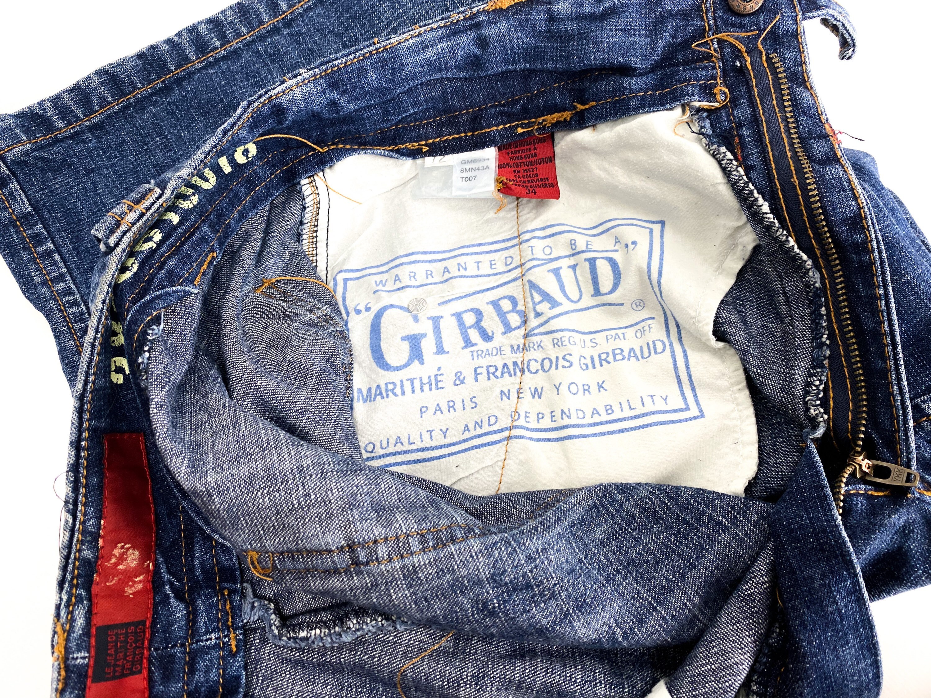 2000s Marithe Francois Girbaud, Y2k Cargo Jeans, Cropped
