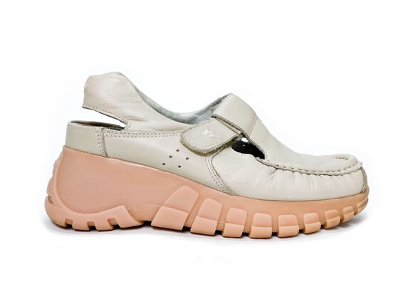 90s platform mary janes, 90s shoes, Vintage Leathe