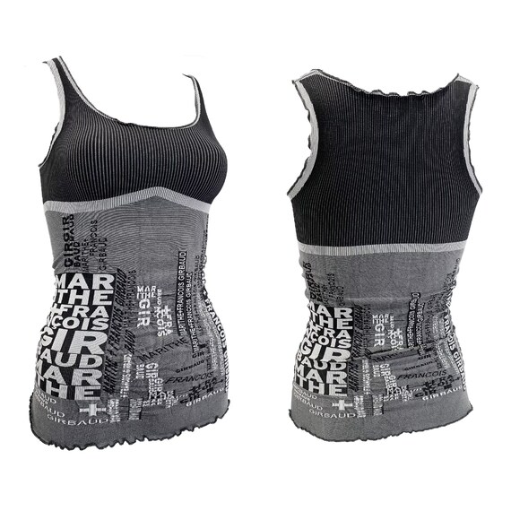 人気大割引 Girbaud, Francois Marithe Y2k Ruched Top, Girbaud Top, Tank トップス