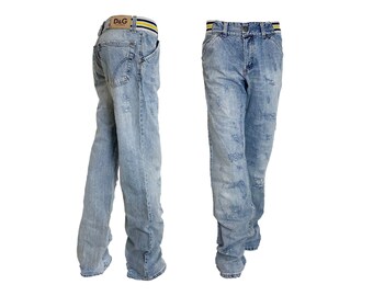 Dolce Gabbana Vintage, D&G Baggy Jeans, Dolce and Gabbana Dolce Gabbana Vintage, D&G Baggy Jeans, Dolce and Gabbana