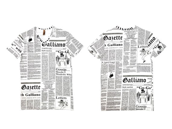 Galliano gazette, galliano newspaper print, gallia