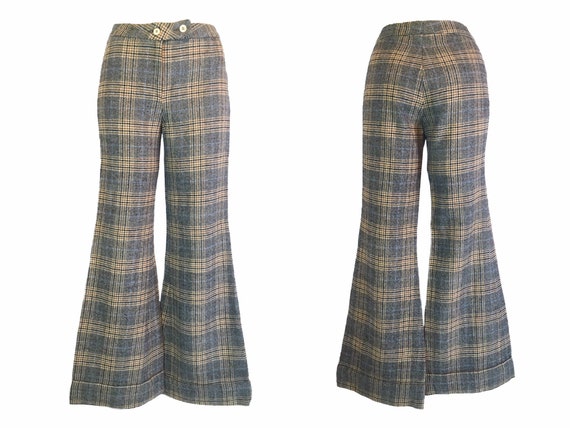 70s trousers, vintage Bell bottoms, 70s clothing,